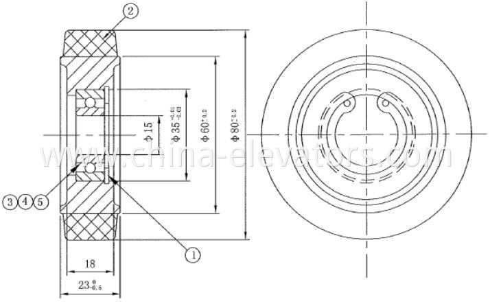 Sigma Escalator Step Roller